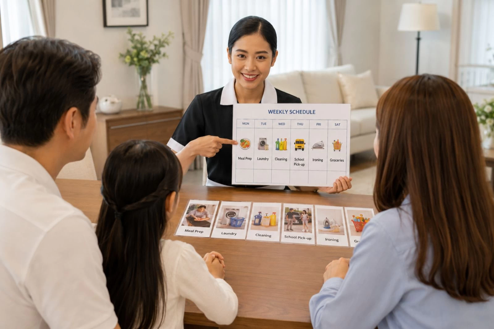 Maids Daily Routine Filipino Maid Agency Singapore: Hire the Right Helper | Green Employment